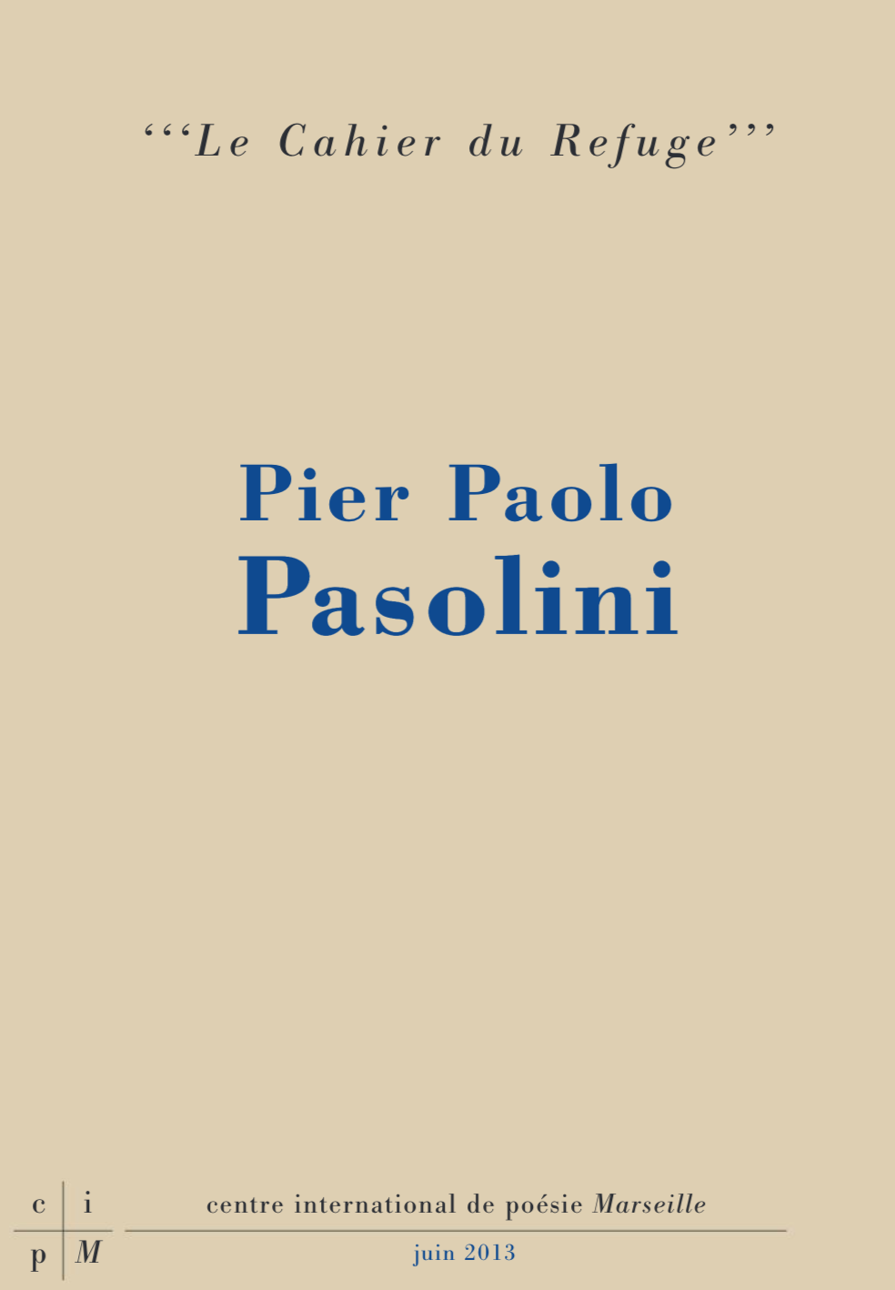 Pierre Paolo Pasolini